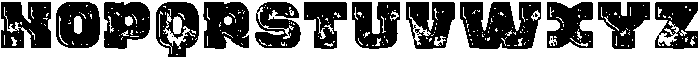 Rhino Inline Grunge otf (400) Font UPPERCASE