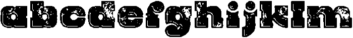 Rhino Inline Grunge otf (400) FONT
