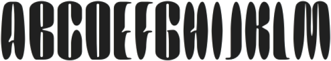 RhisonDrawn-Regular otf (400) Font UPPERCASE