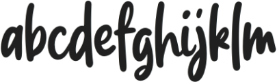 Rhodthink otf (100) Font LOWERCASE