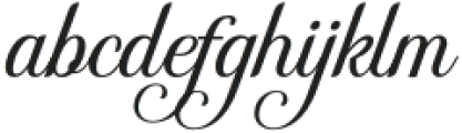 Rhositania-Regular otf (400) Font LOWERCASE