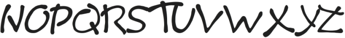 Rhubarb pie font otf (400) Font UPPERCASE