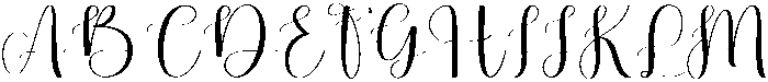 Rhythm Regular otf (400) Font UPPERCASE
