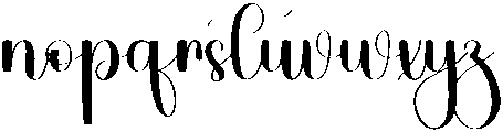 Rhythm Regular otf (400) Font LOWERCASE