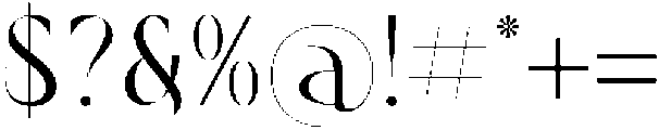 Rhythm The Night otf (400) Font OTHER CHARS