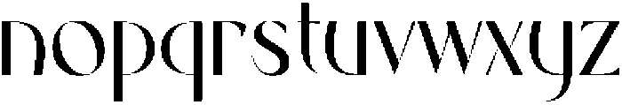 Rhythm The Night otf (400) Font LOWERCASE