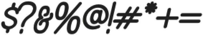 Rhythmics Bold otf (700) Font OTHER CHARS
