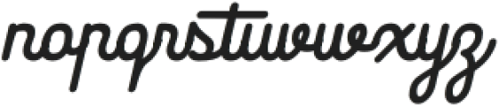 Rhythmics Bold otf (700) Font LOWERCASE