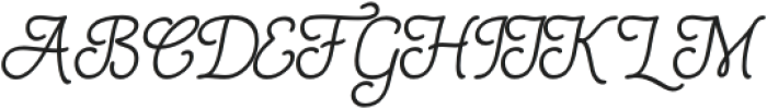 Rhythmics otf (400) Font UPPERCASE