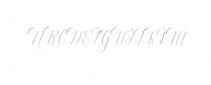 Rhodanthe.ttf Font UPPERCASE