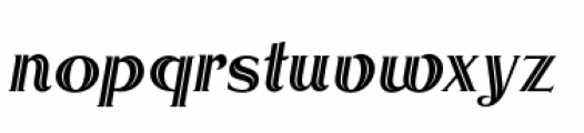 Rhythm Two Font LOWERCASE