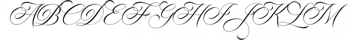 Rhapsody | Calligraphy Script Font UPPERCASE