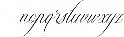 Rhapsody | Calligraphy Script Font LOWERCASE