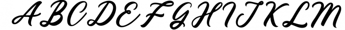 Rhapsody Script Font UPPERCASE