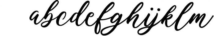 Rhapsody Script Font LOWERCASE