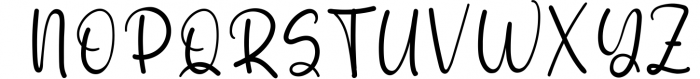 Rhinestone - Script Handwriting Font Font UPPERCASE