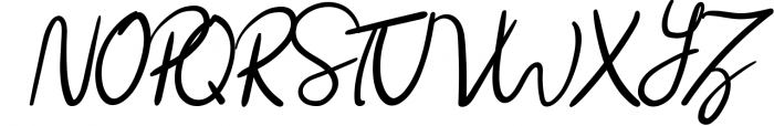 Rhoselinna - Handwritten Font UPPERCASE