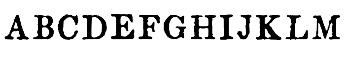 RHHorneOrion Font UPPERCASE