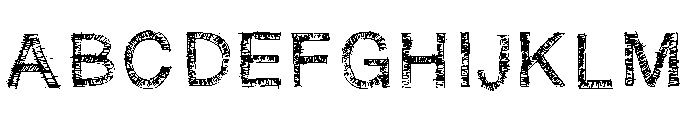 RHSketchyBastard Font UPPERCASE