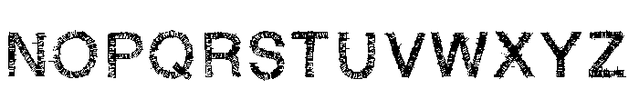 RHSketchyBastard Font UPPERCASE