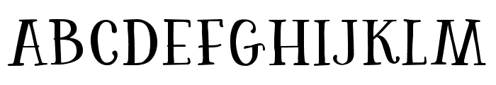 Rhaegarwood-Regular Font UPPERCASE