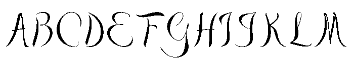 Rhannie Font UPPERCASE