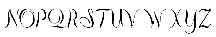 Rhannie Font UPPERCASE