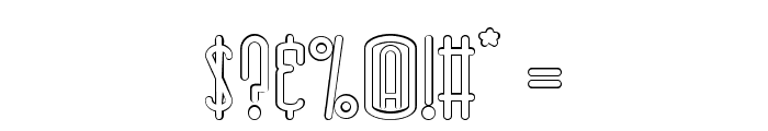 Rhantica-Regular Out Font OTHER CHARS