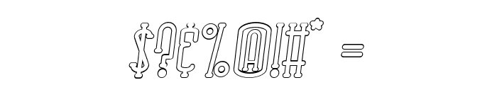 Rhantica-SerifItalOut Font OTHER CHARS