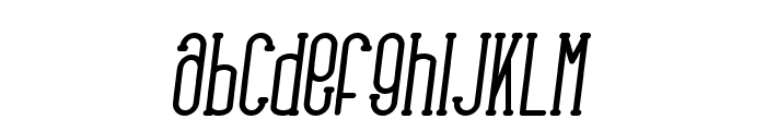 Rhantica-SerifItal Font LOWERCASE