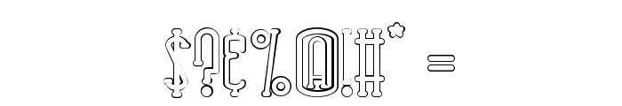 Rhantica-SerifOut Font OTHER CHARS