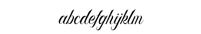 Rhegina Darling Font LOWERCASE