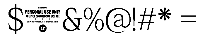 Rhimen Demo Thin Font OTHER CHARS