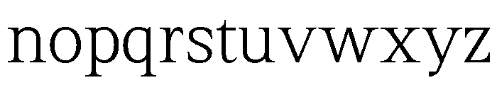 Rhimen Demo Thin Font LOWERCASE