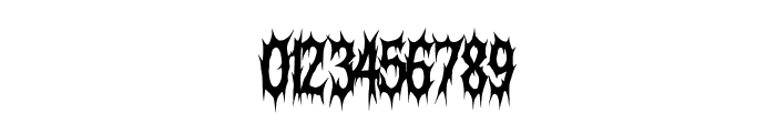 Rhine Infection Regular Font OTHER CHARS