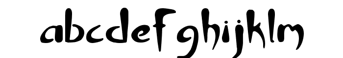 Rhino Font LOWERCASE