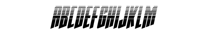 Rhinoclops Halftone Italic Font LOWERCASE