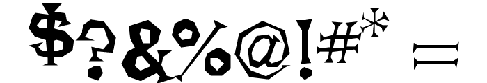 Rhoda Dendron Font OTHER CHARS