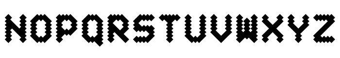Rhombic Font LOWERCASE