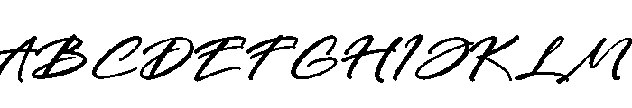 Rhythme Captured Font UPPERCASE