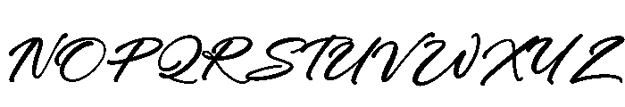 Rhythme Captured Font UPPERCASE