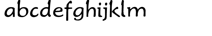 Rhino Regular Font LOWERCASE