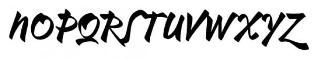 Rhapsodie Regular Font UPPERCASE