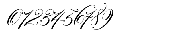 Rhampdone Script Font OTHER CHARS