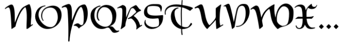 Rhapsody Std Regular Font UPPERCASE