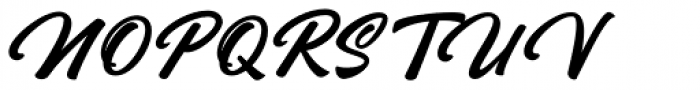 Rhapson Script Bold Font UPPERCASE