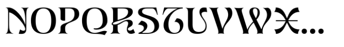 Rhetorica Font UPPERCASE