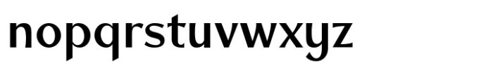 Rhiccus Medium Font LOWERCASE