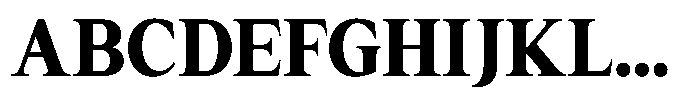 Rhimen Black Font UPPERCASE