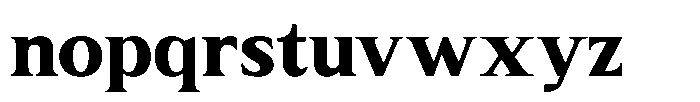 Rhimen Black Font LOWERCASE